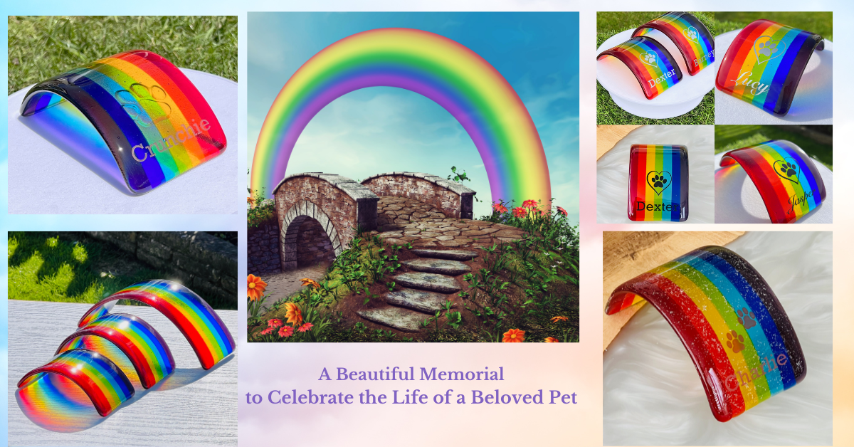DIY Pet Memorial Rainbow Bridge Dish Garden™ - The Zen Shop