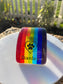 11a. Pet Memorial Rainbow Bridge - Personalised with Name/Paw/Heart /2 Small Paws- Dispatch within 3 Days